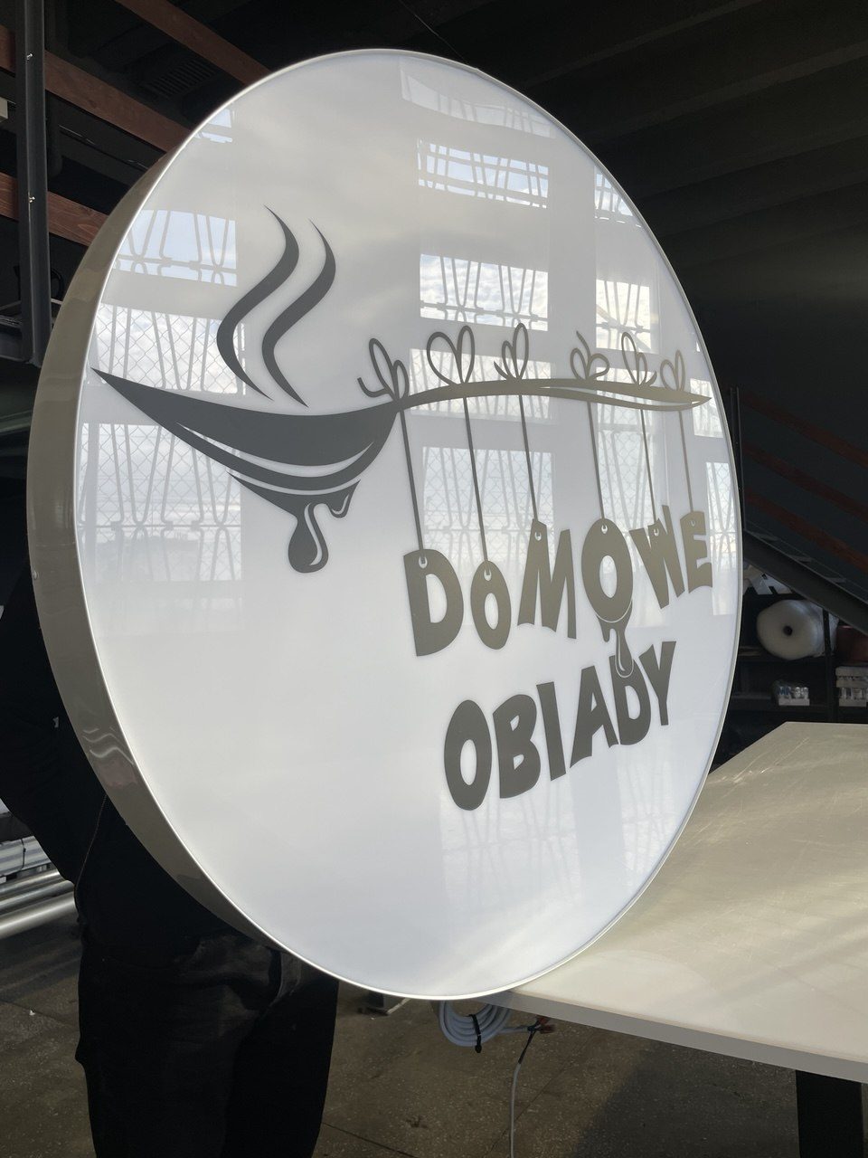 Kaseton okrągły z nadrukiem - Domowe Obiady