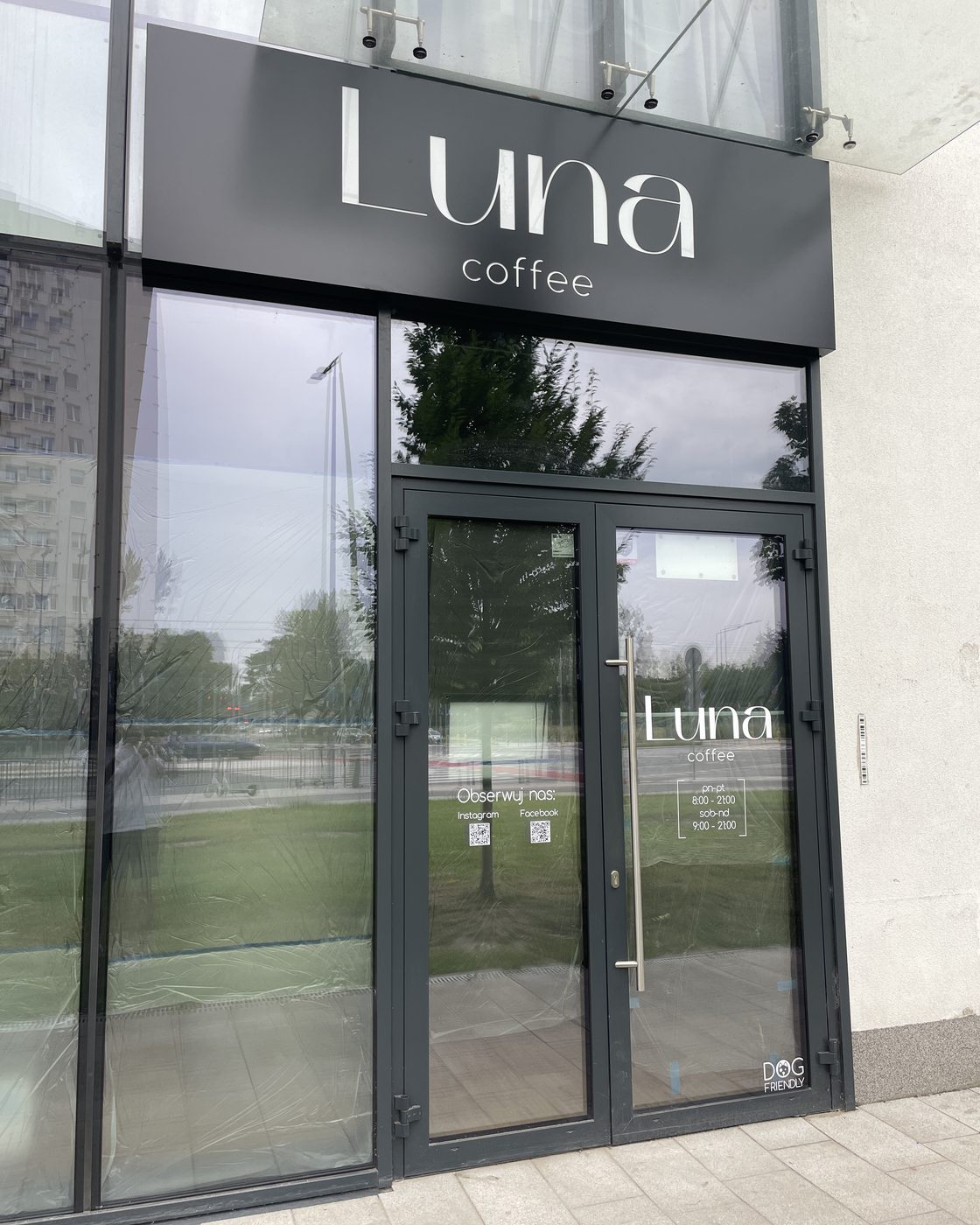 Kaseton reklamowy - Luna Coffee